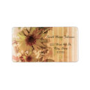Search for guest return address labels Flowers