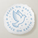 Search for peace on earth christmas pillows Dove