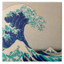 Recherche de vague hokusai carreaux Vintage