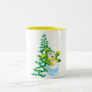 Search for cartoon snowman mugs Xmas
