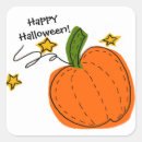 Search for orange stars stickers Pumpkin