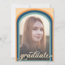 Recherche de retro graduation invitations Boho