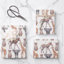 Search for cute animal wrapping paper Wild one