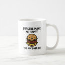 Recherche de hamburgers tasses Heureux