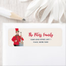 Search for song return address labels Christmas carol