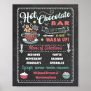 Search for christmas chalkboard posters Hot chocolate