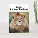 Recherche de lion birthday cards Animal sauvage