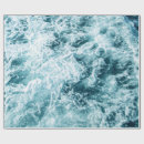 Search for ocean wave wrapping paper Sea