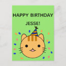 Recherche de de chat anniversaire cartes Animal