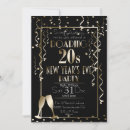 Search for 1920s new years eve party invitations Roaring 20s