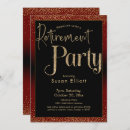 Search for black and burgundy invitations Glam