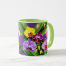 Search for blue orchid mugs Watercolor