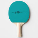 Recherche de bleu turquoise raquettes ping pong Sarcelle