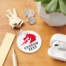 Search for monster round keychains Red
