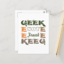 Recherche de geeks cartes postales Science