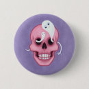Search for goth skull buttons Kawaii