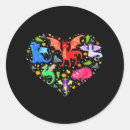 Recherche de animal valentines stickers Mignon