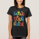 Search for animal guide tshirts Safari