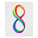 Search for infinity symbol art Rainbow