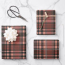 Search for red and green plaid wrapping paper Festive
