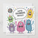 Search for monster birthday cards Children