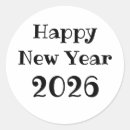 Search for modern new years stickers Happy new year