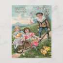 Recherche de oeuf décoré cartes postales Vintage