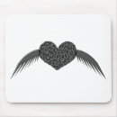 Search for heart dark mousepads Romance
