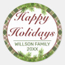 Search for vintage new years stickers Rustic