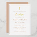 Recherche de foil religious invitations Rose