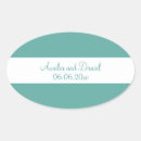 Search for white and teal stickers Monogrammed