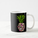 Recherche de ananas drôle tasses Hawaïen