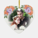 Search for wedding thank you ornaments Keepsake