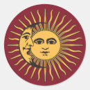 Search for moon face stickers Vintage