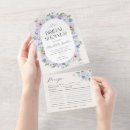 Search for colorful bridal shower invitations Love is in bloom