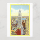 Recherche de chrysler cartes postales New york