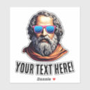 Recherche de philosophe autocollants Vintage