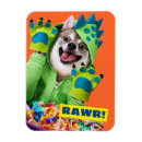 Recherche de dinosaure drôle magnets Dog