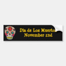 Search for day of the dead bumper stickers Dia de los muertos
