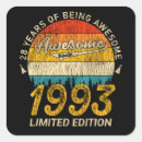 Search for 1993 stickers Birthday