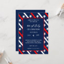 Search for typography seasonal invitations Stars and stripes