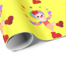 Recherche de clown papier cadeau Coloré