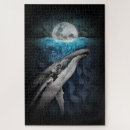 Recherche de baleines puzzles Océan