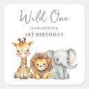 Search for lion first birthday stickers Trendy