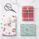 Search for christmas flamingo wrapping paper Animal pattern