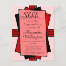 Search for red 30th birthday invitations Minimalist
