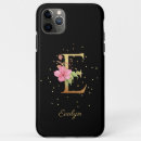 Search for initial e iphone cases Gold