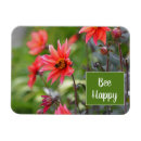 Search for bee happy magnets Flower