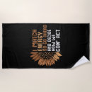 Search for african american beach towels Black