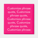 Search for pink text magnets Minimalist
